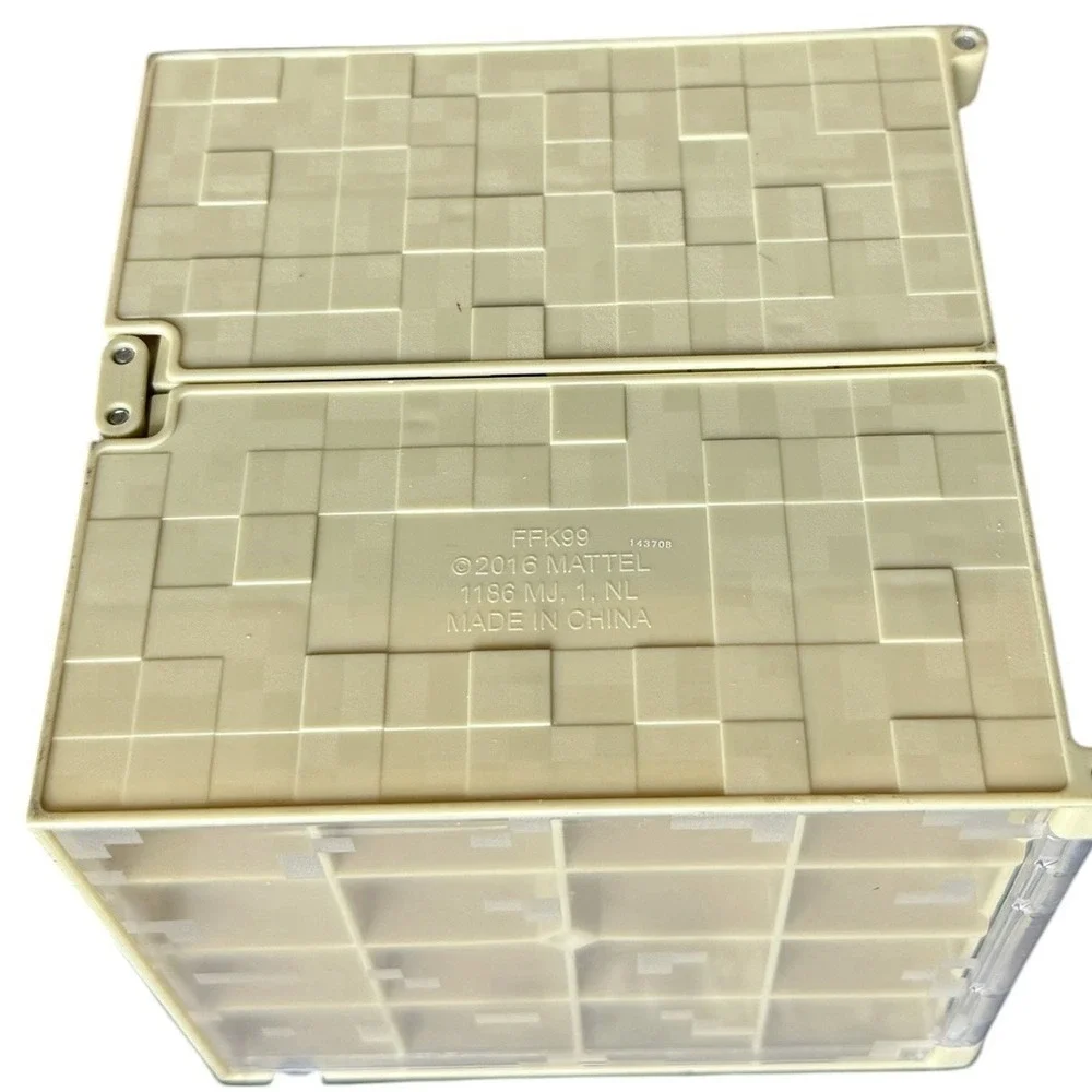 Minecraft Collector Case Storage Cube Lot Mini Action Figures Mattel 2016 Toy